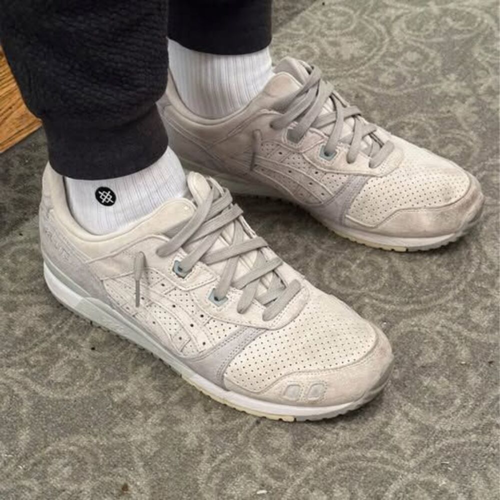 Men’s Asics Gel-Lyte III (Glacier Grey/Piedmont Grey) (11.5)